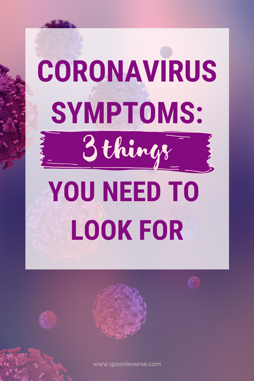 Coronavirus symptoms: 3 things you need to look for
