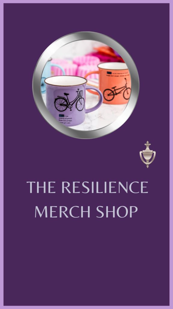link to the resilience shop on redbubble